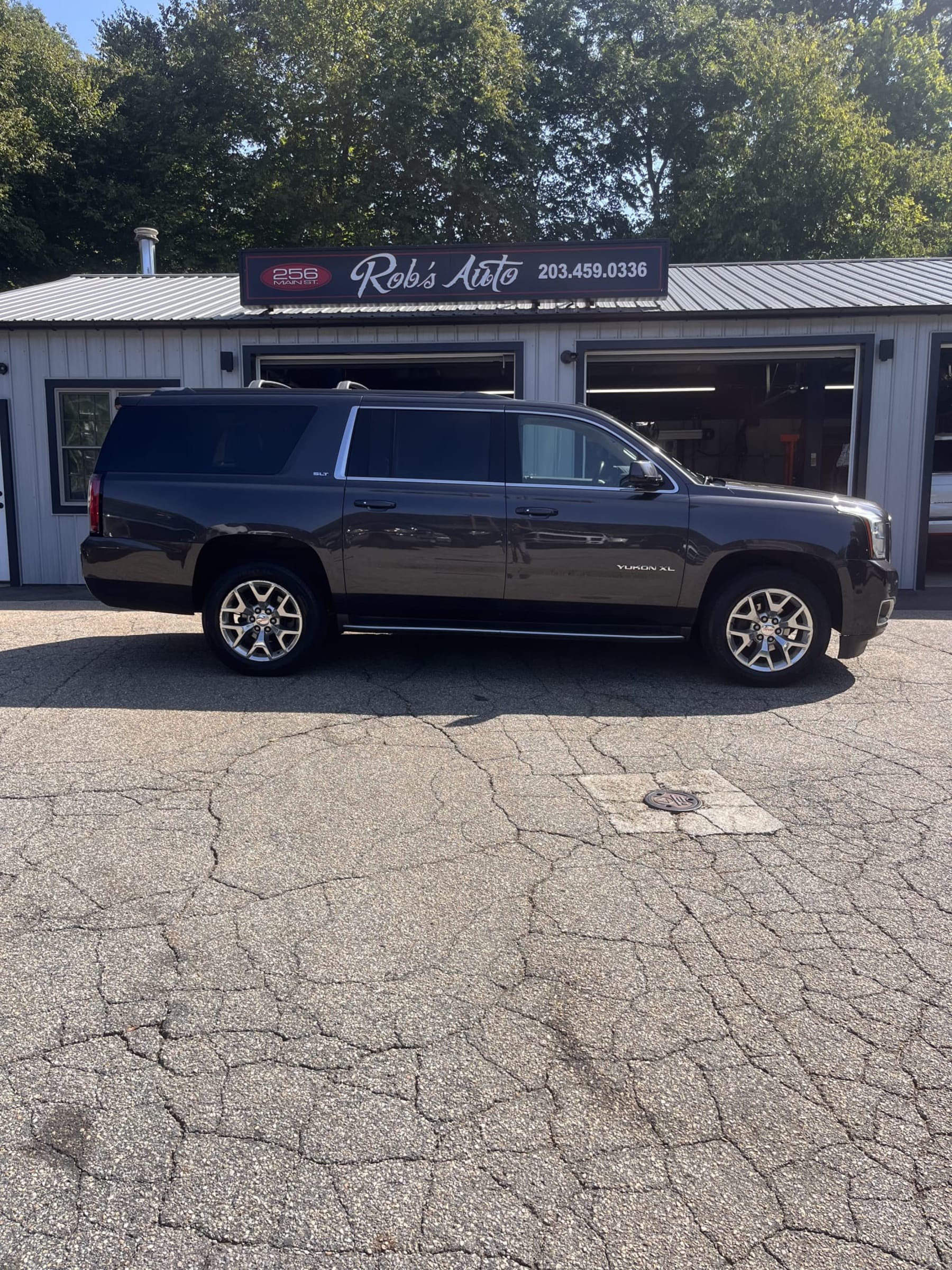 NEW ARRIVAL!! 2016 GMC YUKON SLT!! One owner car with a perfect carfax! Loaded with 20” wheels, navigation, backup camera, remote start, heated and cooled front seats, heated second row captain chairs, third row, moonroof, all the safety options and much much more! New transmission from GMC dealer at 121k miles! Runs and drives like new! 158k miles! Priced well below retail at $16,900!!