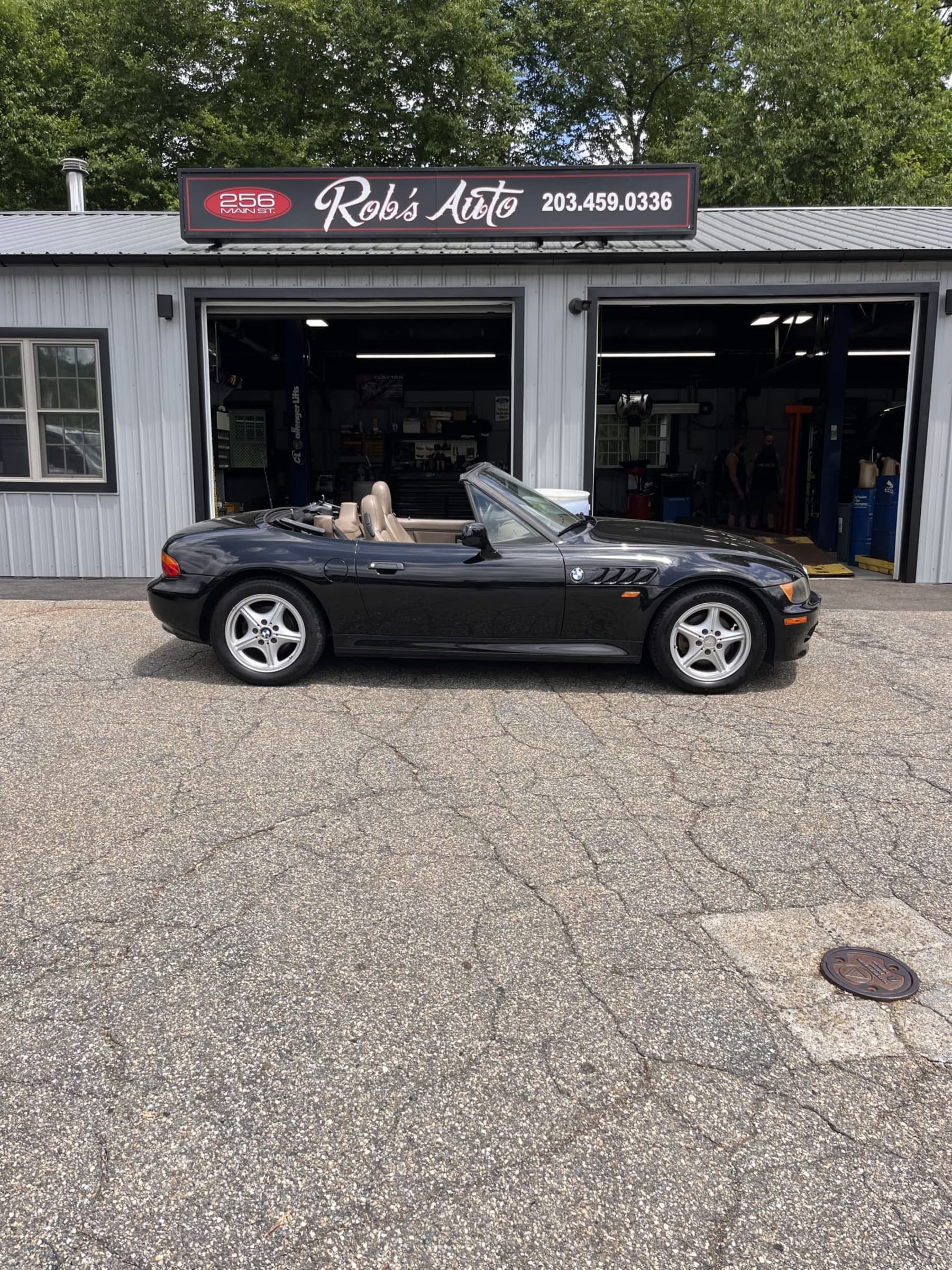 NEW ARRIVAL!! 1997 BMW Z3 1.9!! Runs and drives great. ONLY 117k miles!! 5 speed manual transmission!! Top in great shape!! Just in time for summer!! Won’t last at Only $6,900!!