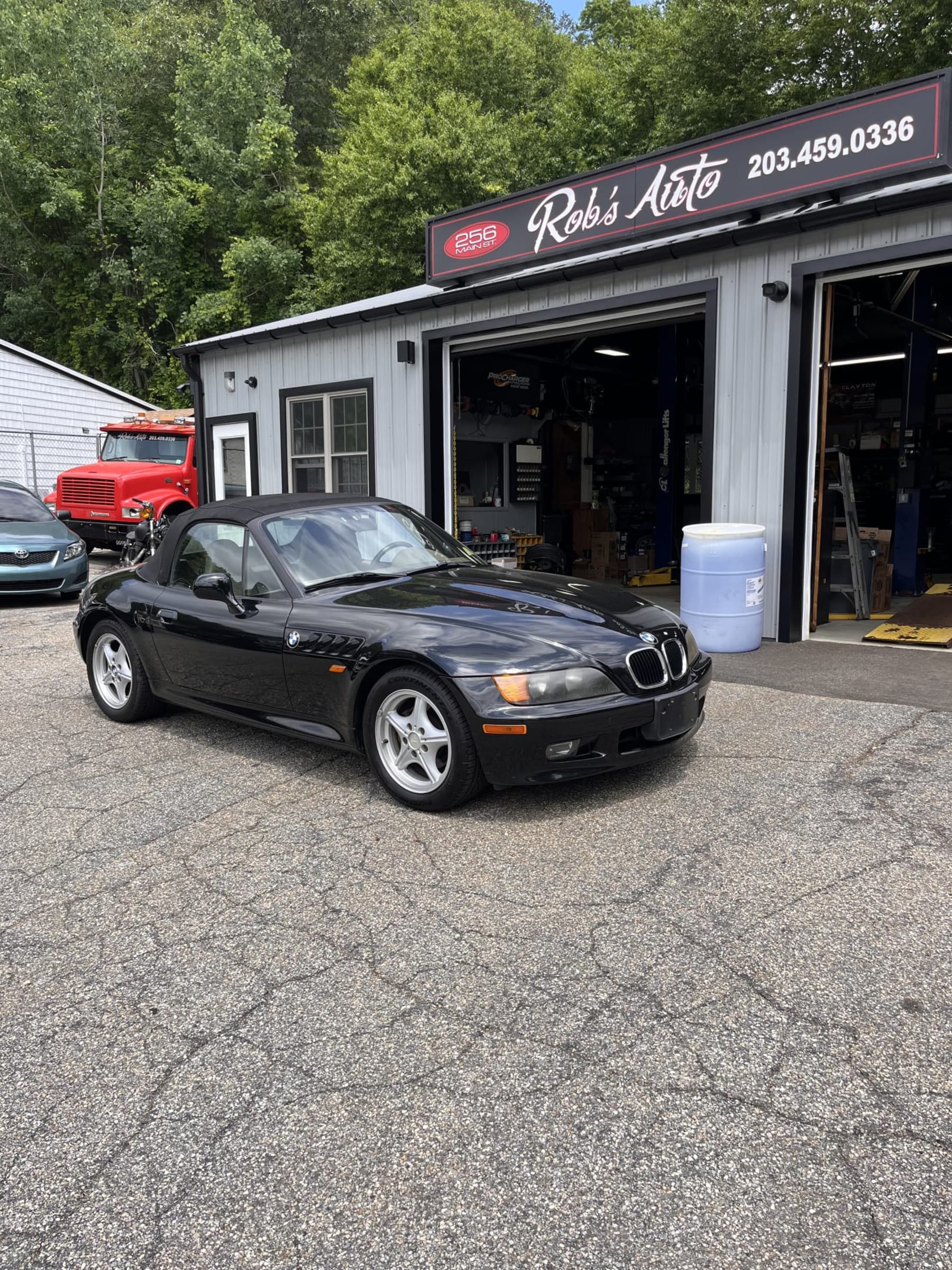 NEW ARRIVAL!! 1997 BMW Z3 1.9!! Runs and drives great. ONLY 117k miles!! 5 speed manual transmission!! Top in great shape!! Just in time for summer!! Won’t last at Only $6,900!!