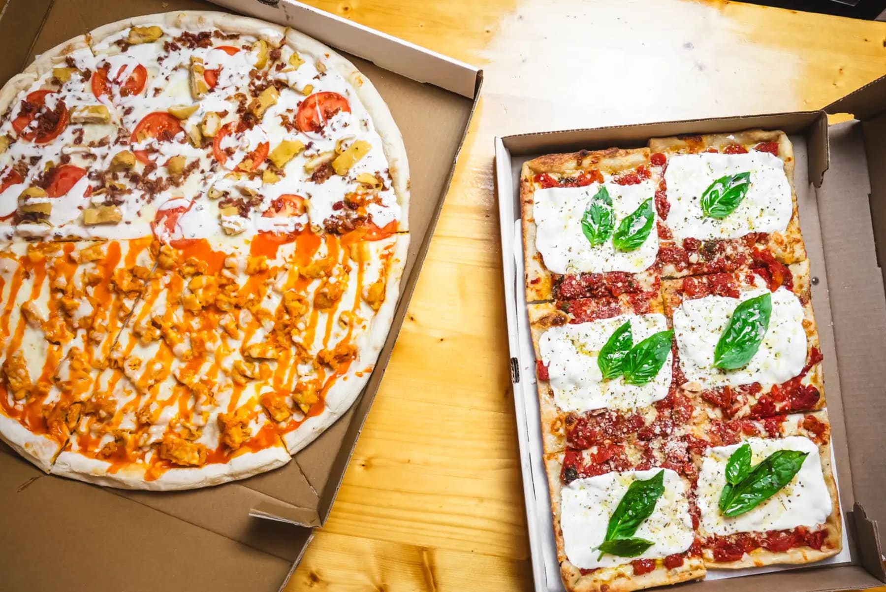 Old-School Pizza, New-School Energy.