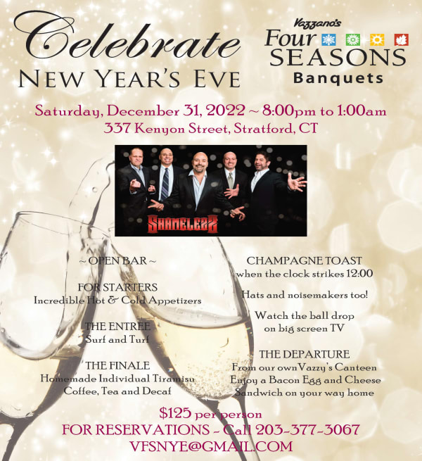 New Year's Eve at Vazzano's Four Seasons GoNation