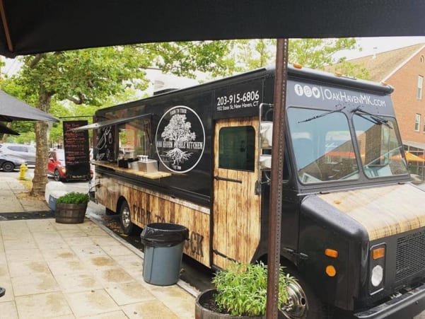 Oak Haven Table Bar Mobile Kitchen Oak Haven Table