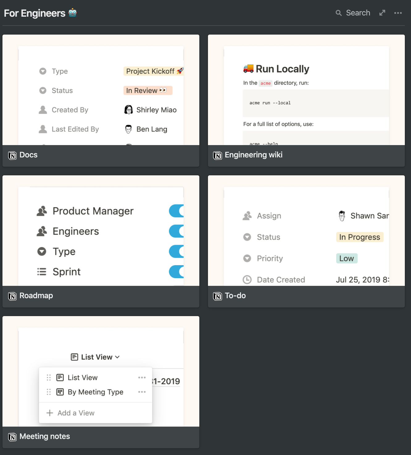 Notion Evernoteよりnotion Notionテンプレートを見てみよう テクノキングごんじっち