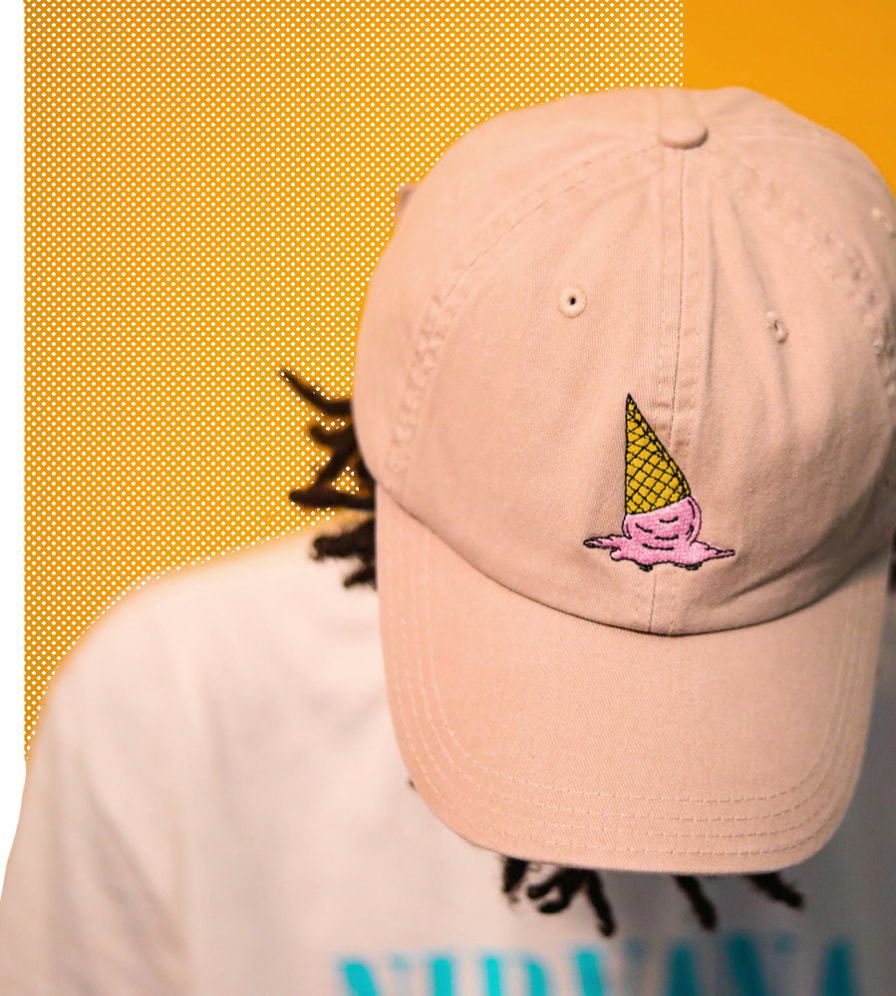 Custom ink hat embroidery clearance