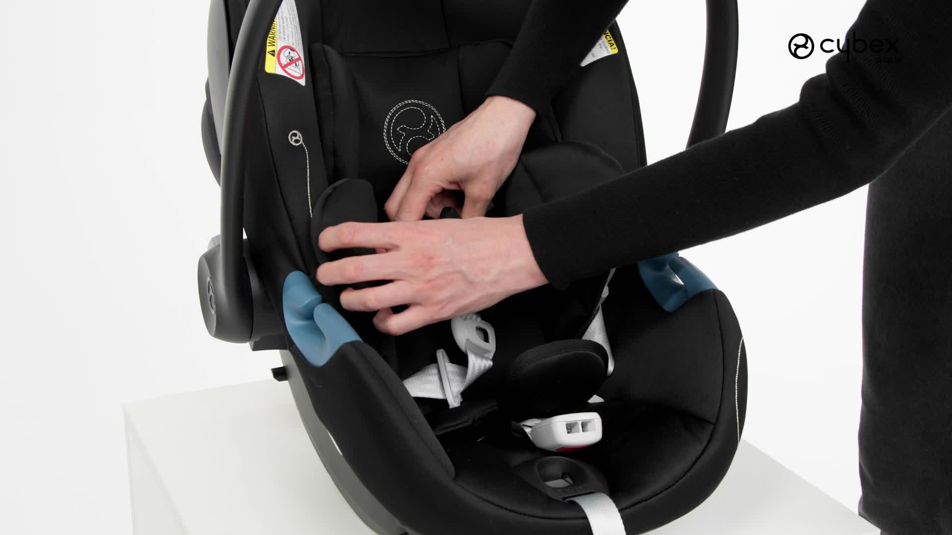 Cybex aton car seat adaptors stuck clearance