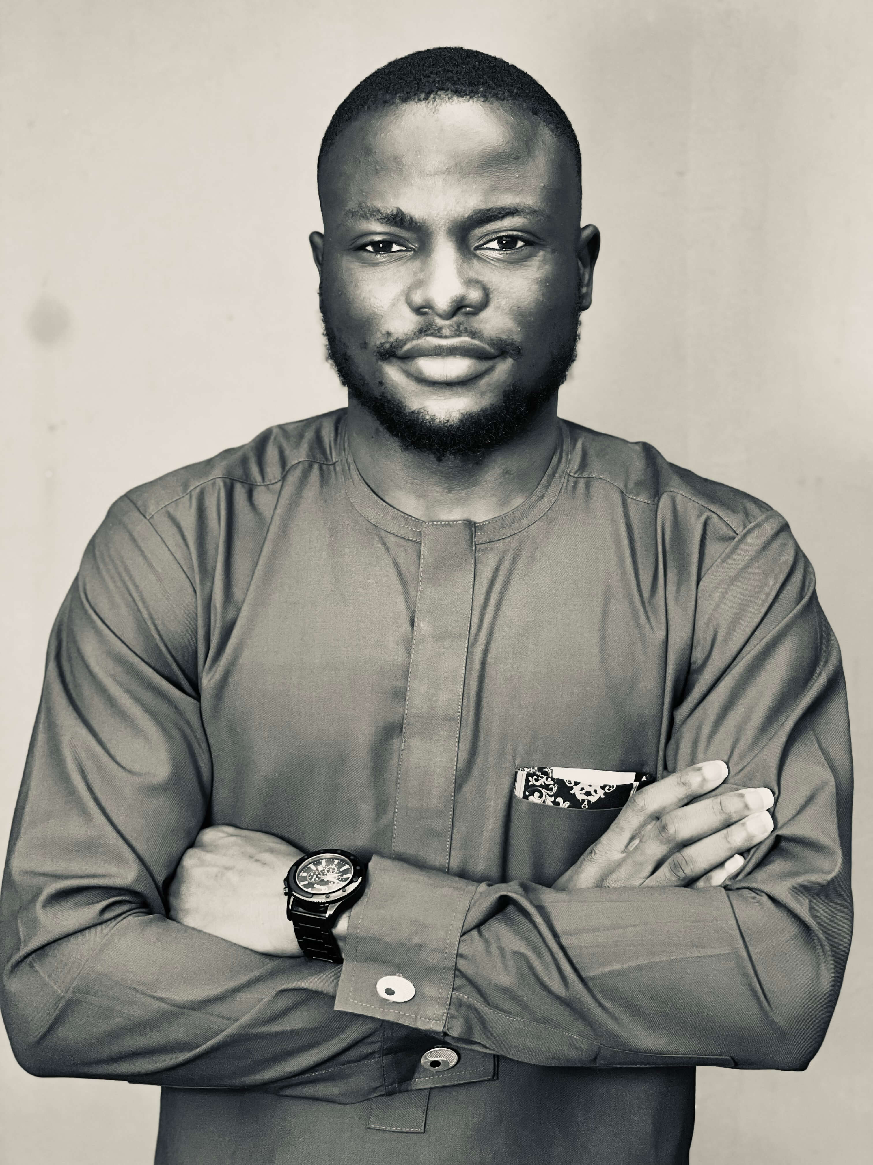 Portrait of Goodness Olajide, founder of CorneLabs