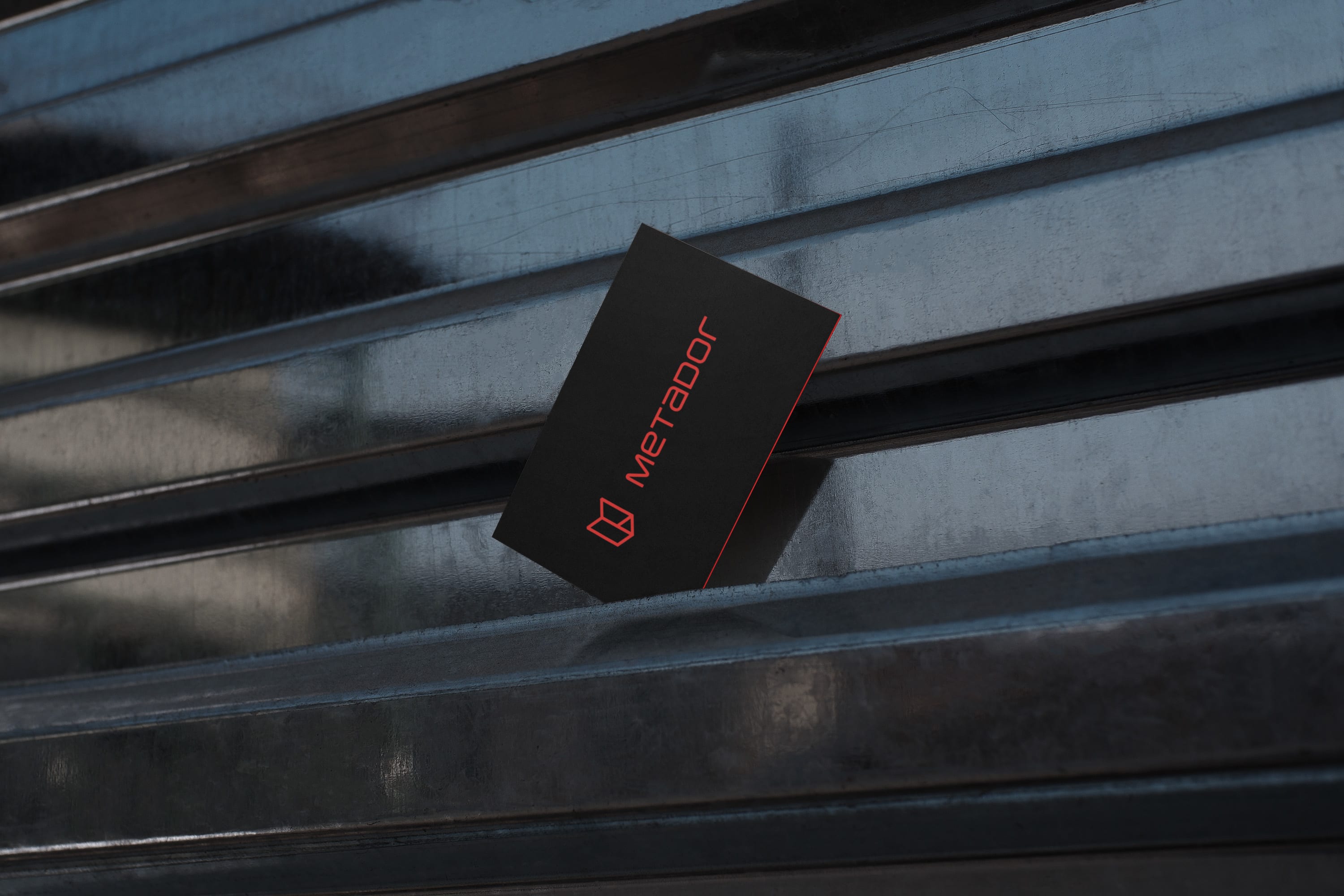 Metador business card design