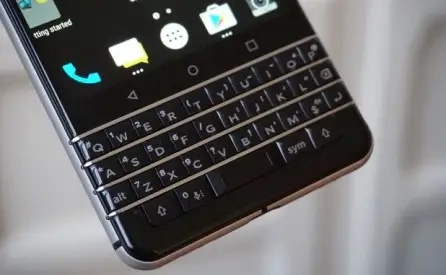 BlackBerry KEYone keyboard