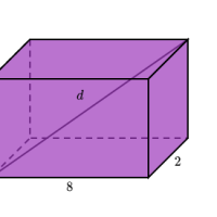 El teorema de Pitágoras en 3D