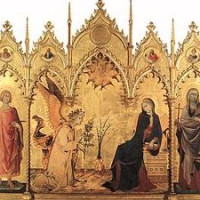 Simone Martini's Annunciation (quiz)