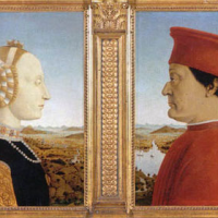 Piero della Francesca, Portraits of the Duke and Duchess of Urbino (quiz)