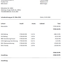 Brutto- und Nettolohn