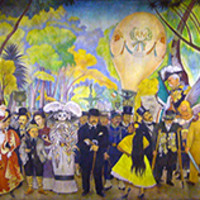 Rivera, Dream of a Sunday Afternoon in Alameda Central Park