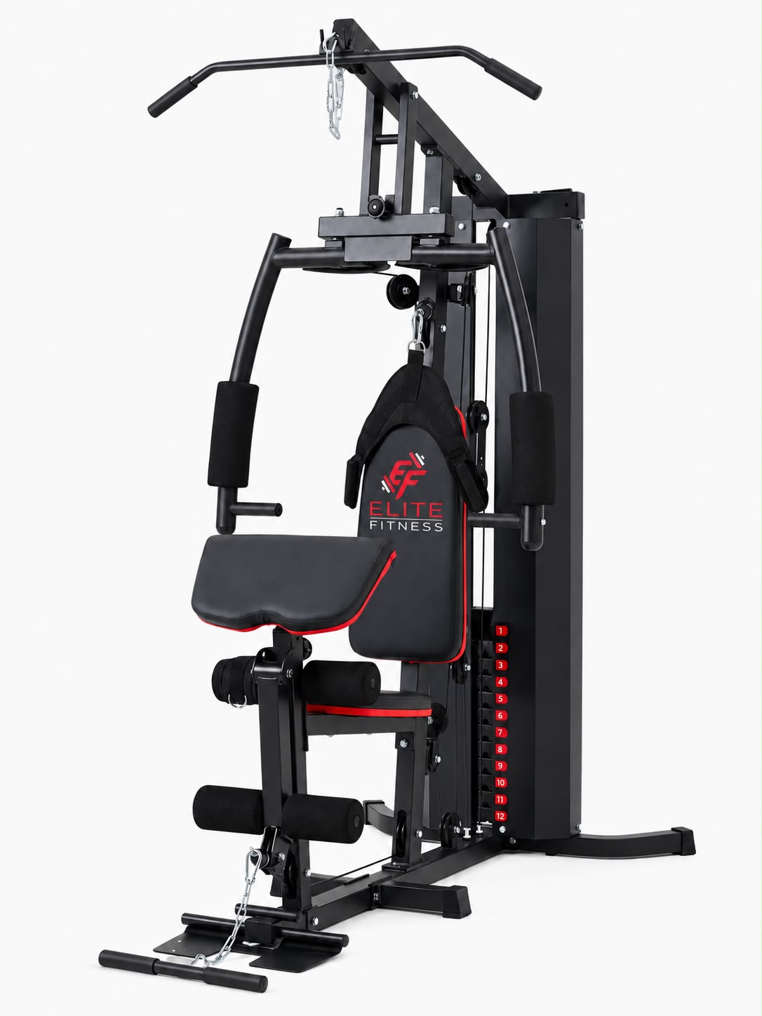 Multi-Station Home Gym & Cable Weight Stack System