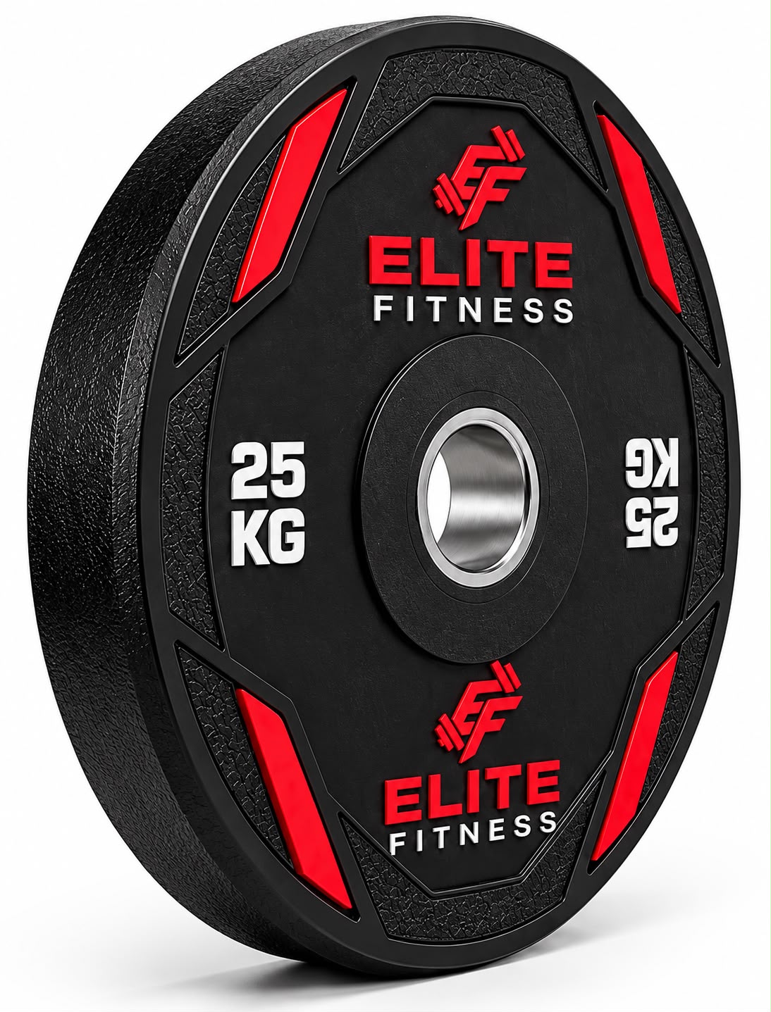 Elite Olympic Rubber Bumper Plate (25KG)