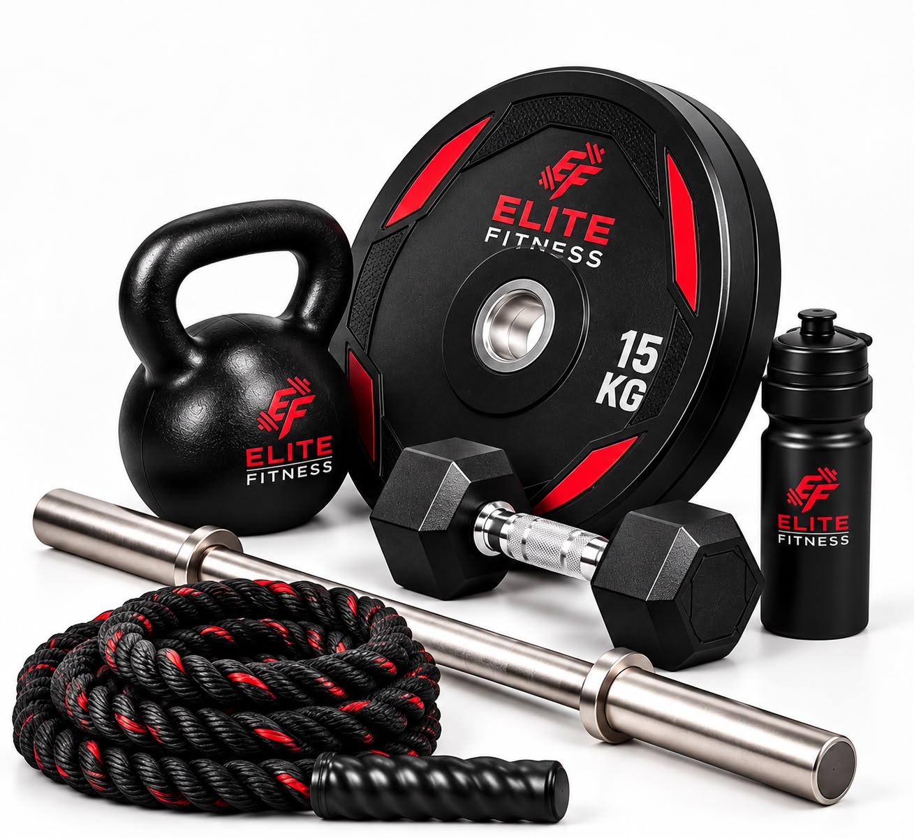 Elite Ultimate Home Gym Strength & Conditioning Bundle