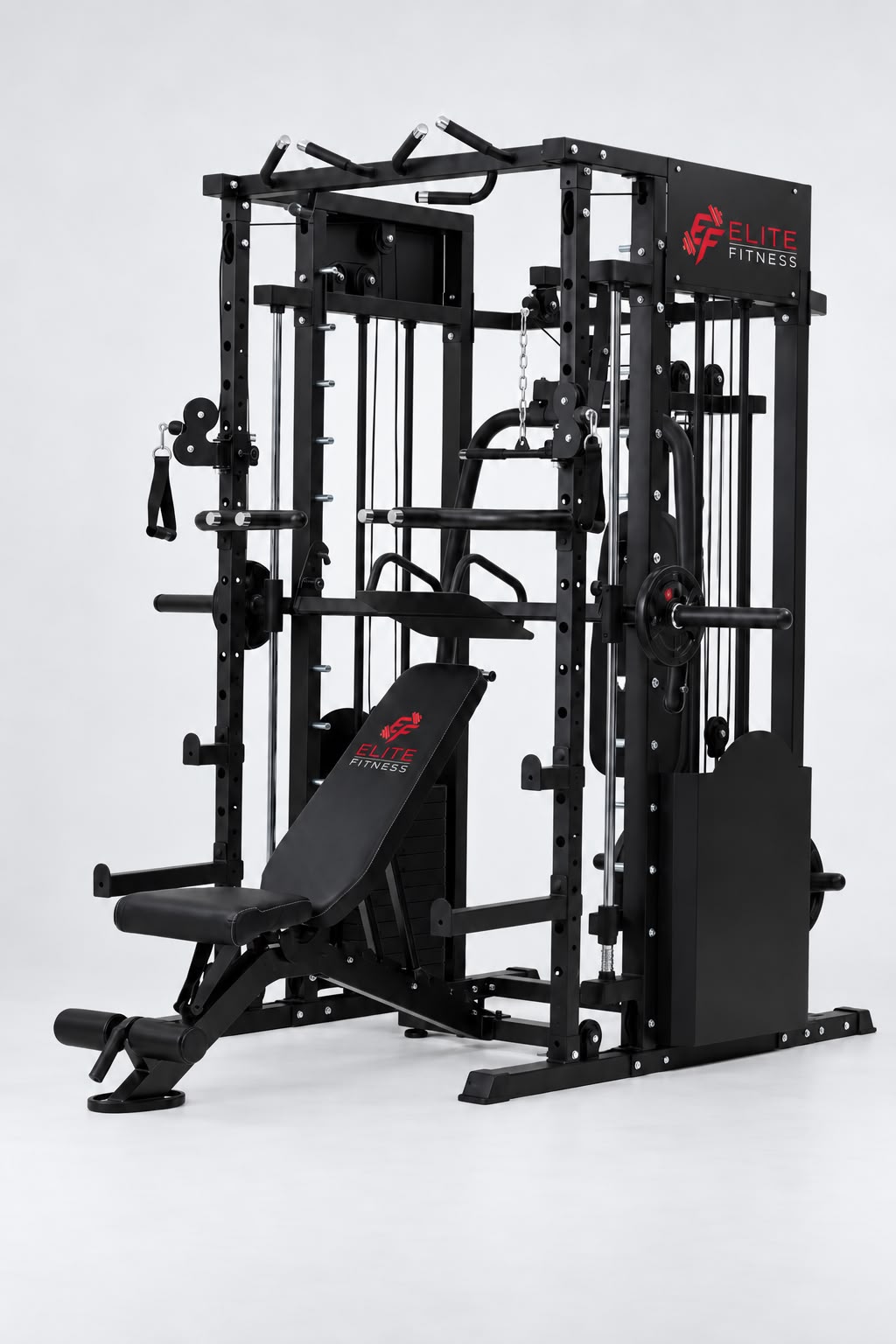 All-In-One Commercial Smith Machine & Functional Trainer