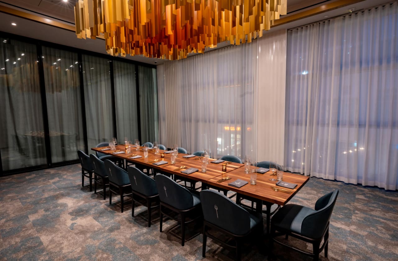 Black Jacket Private Dining Room at Hell's Kitchen Miami
