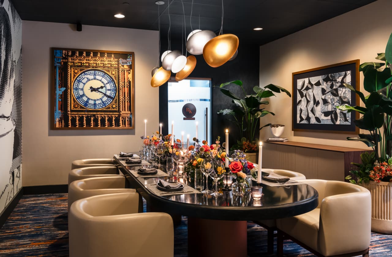 Ramsay's Kitchen St Louis private dining room