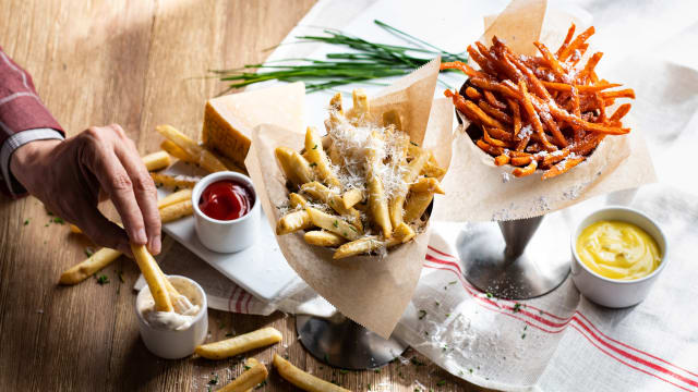 Parmesan & Sweet Potato Fries