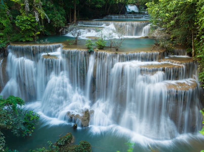 Waterfall in Kanchanaburi