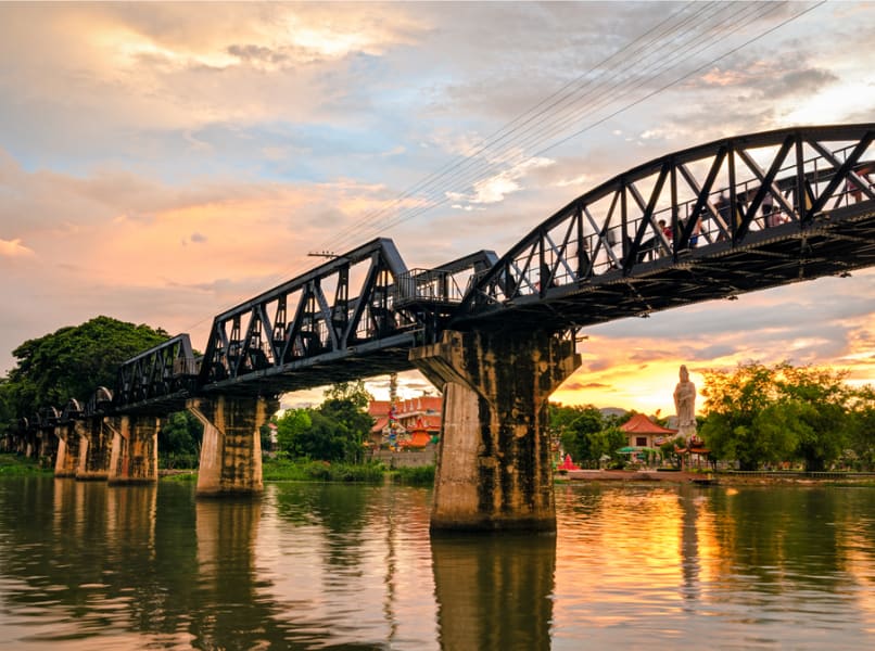Bridge over the River Kwai Kanchanaburi