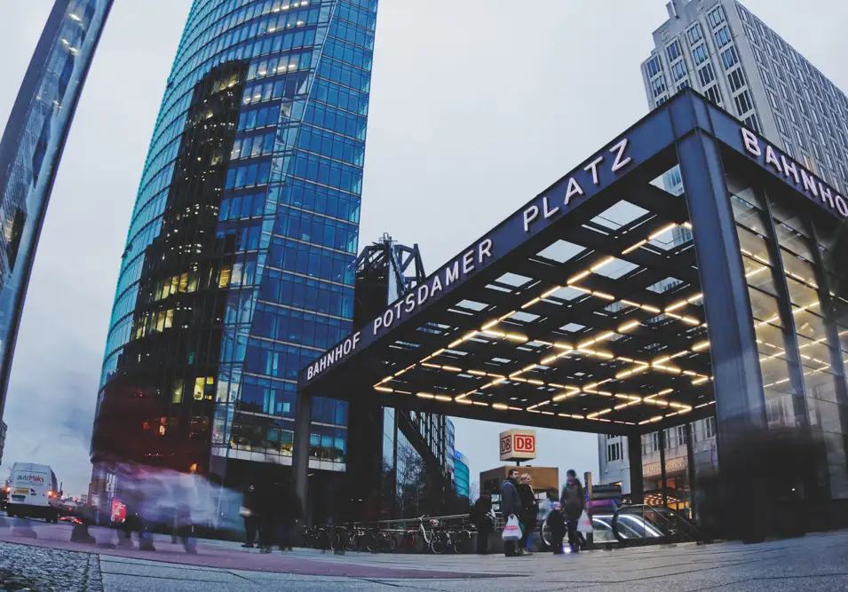 High Rises at the Berlin Business Center