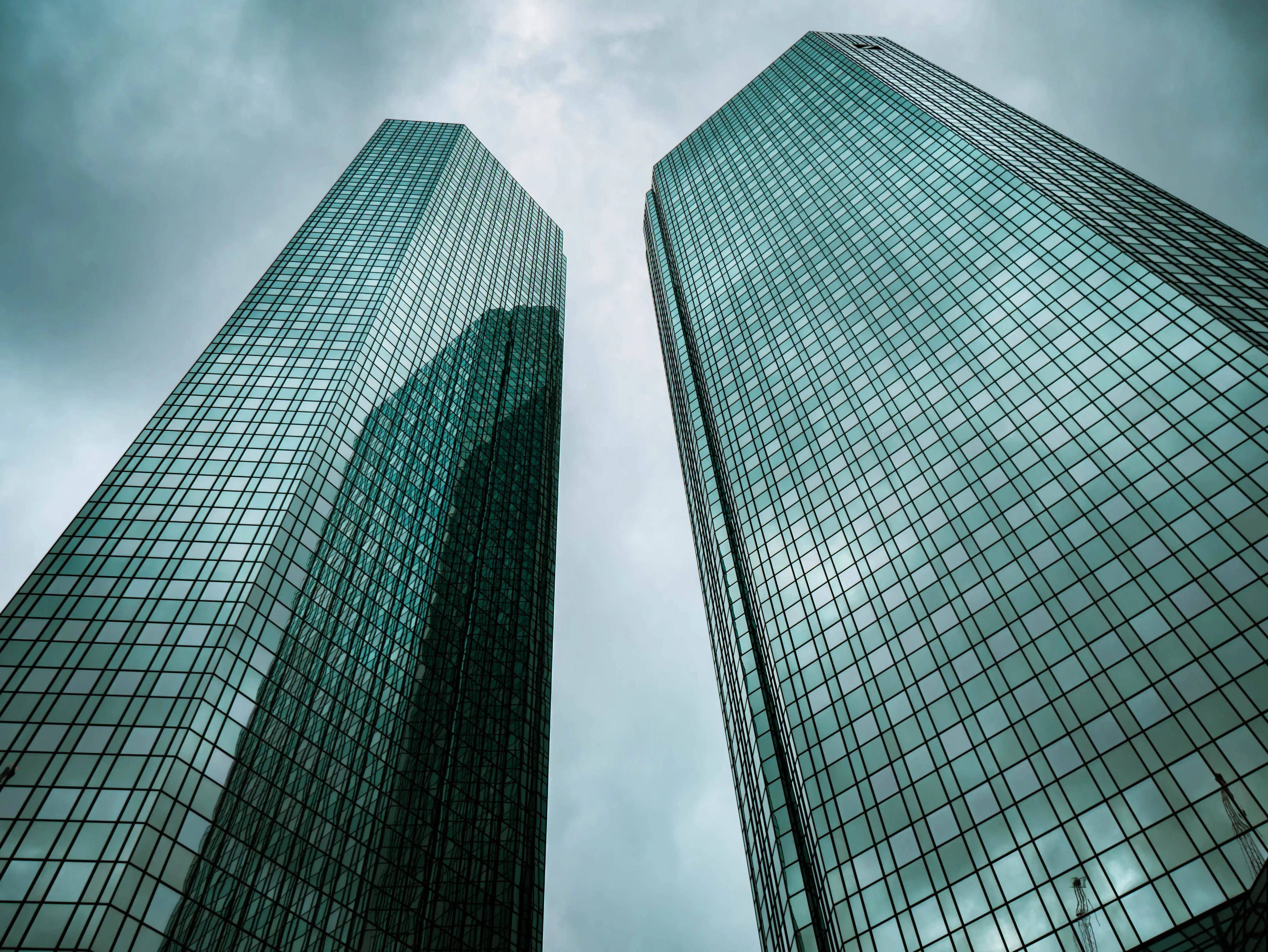 Two skyscrapers side by side