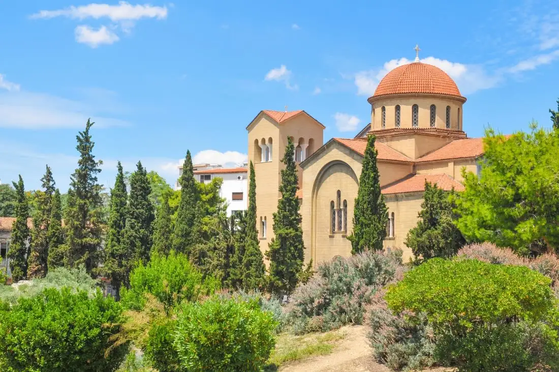athens byzantine church 