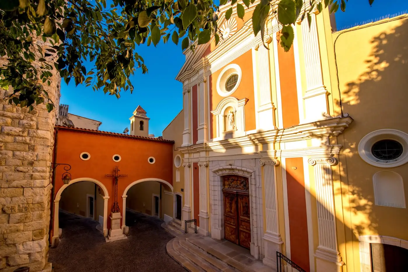 People walking along the Promenade in Nice France