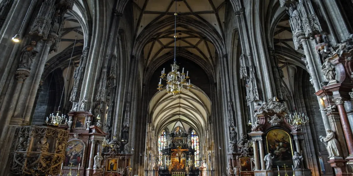 Interior of the Stephansdom