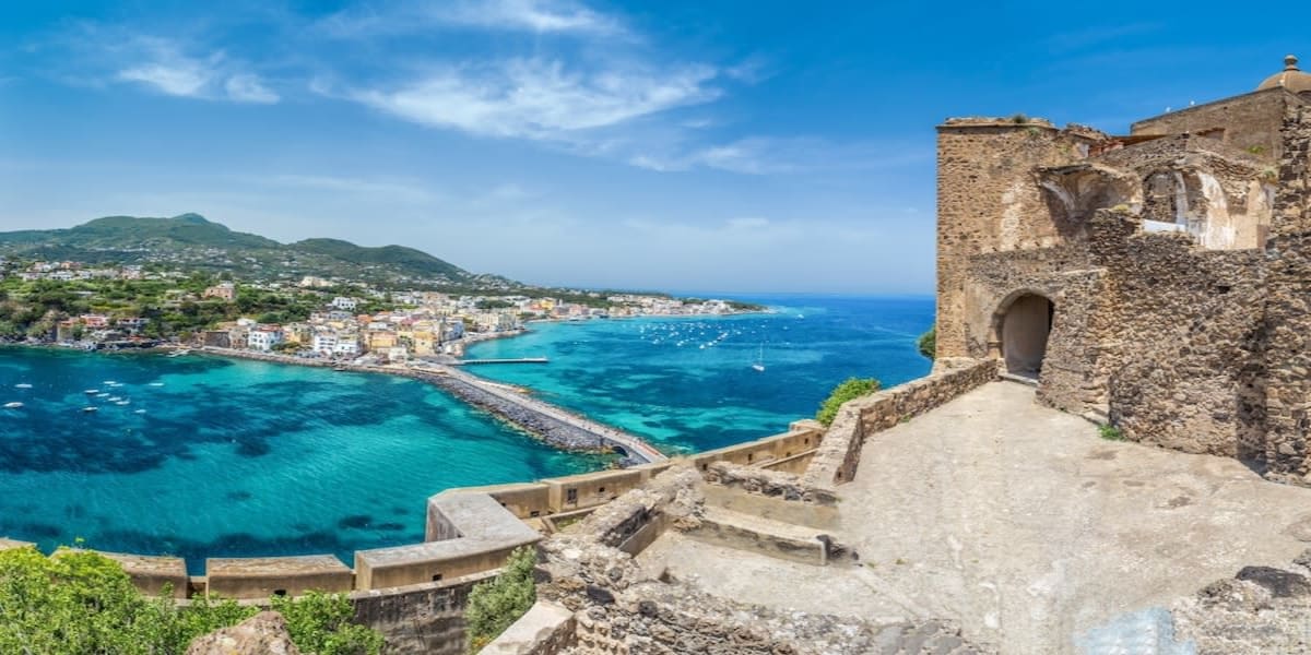 View from the Castle on the Isle of Ischia