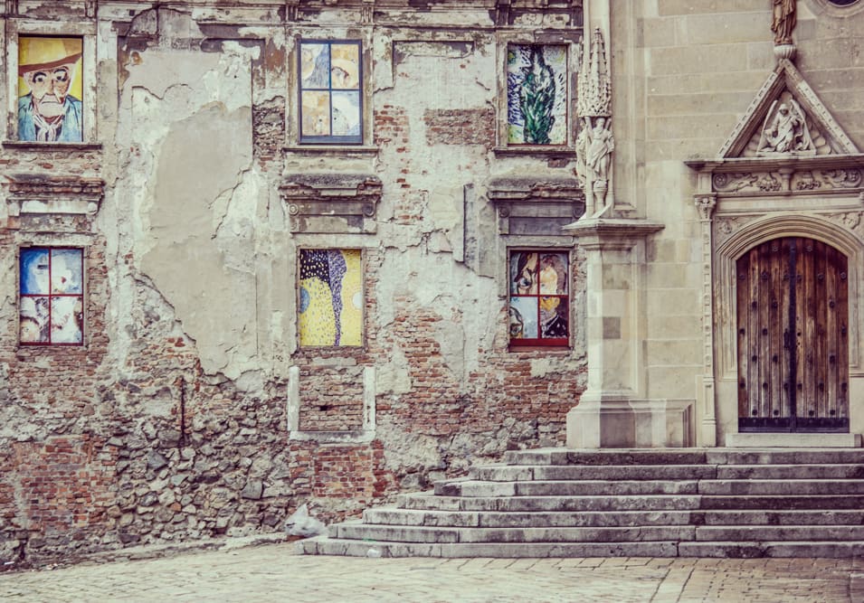 A Run Down Old House in Bratislava