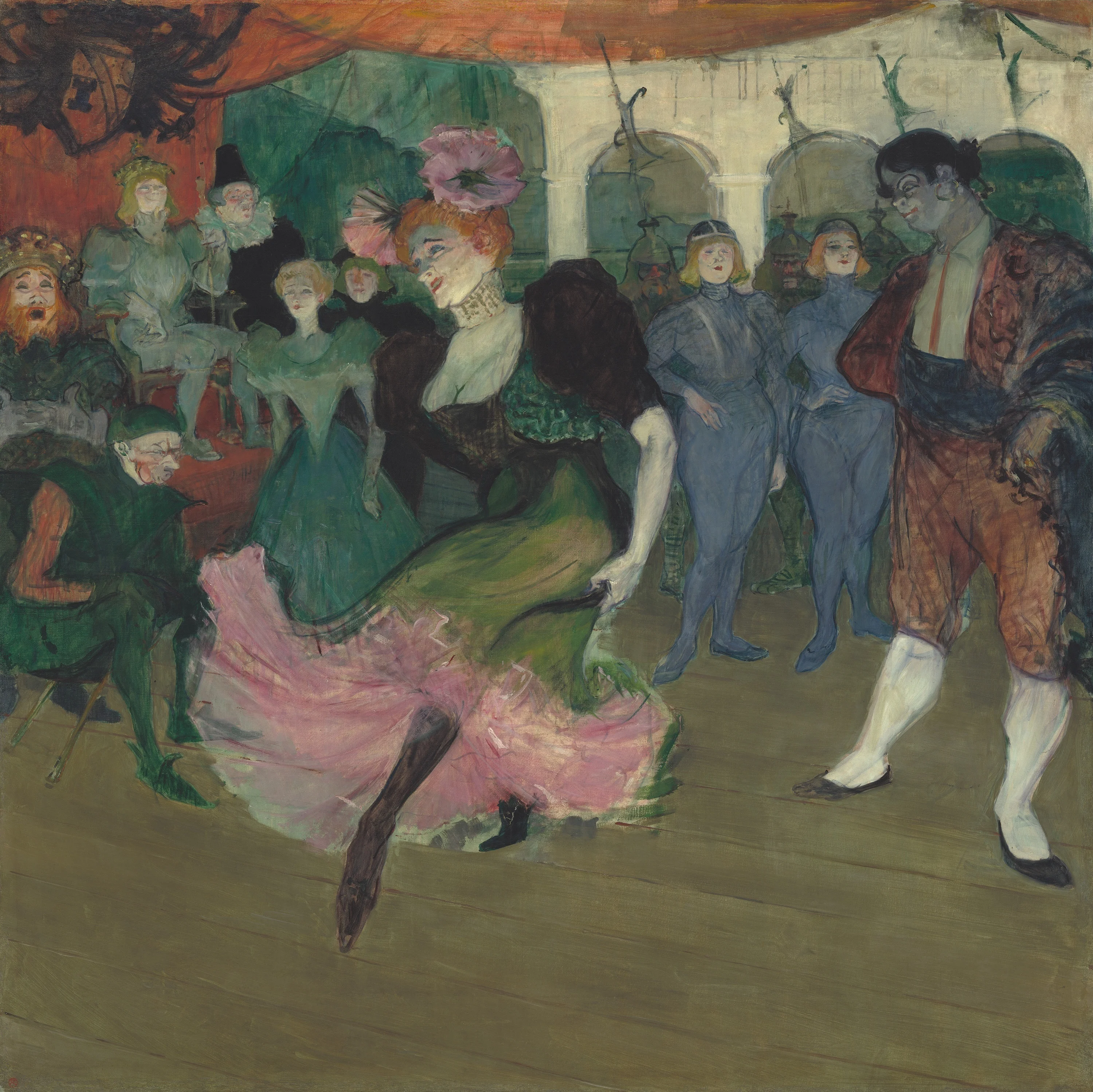 A Painting of a Go Go Dancer