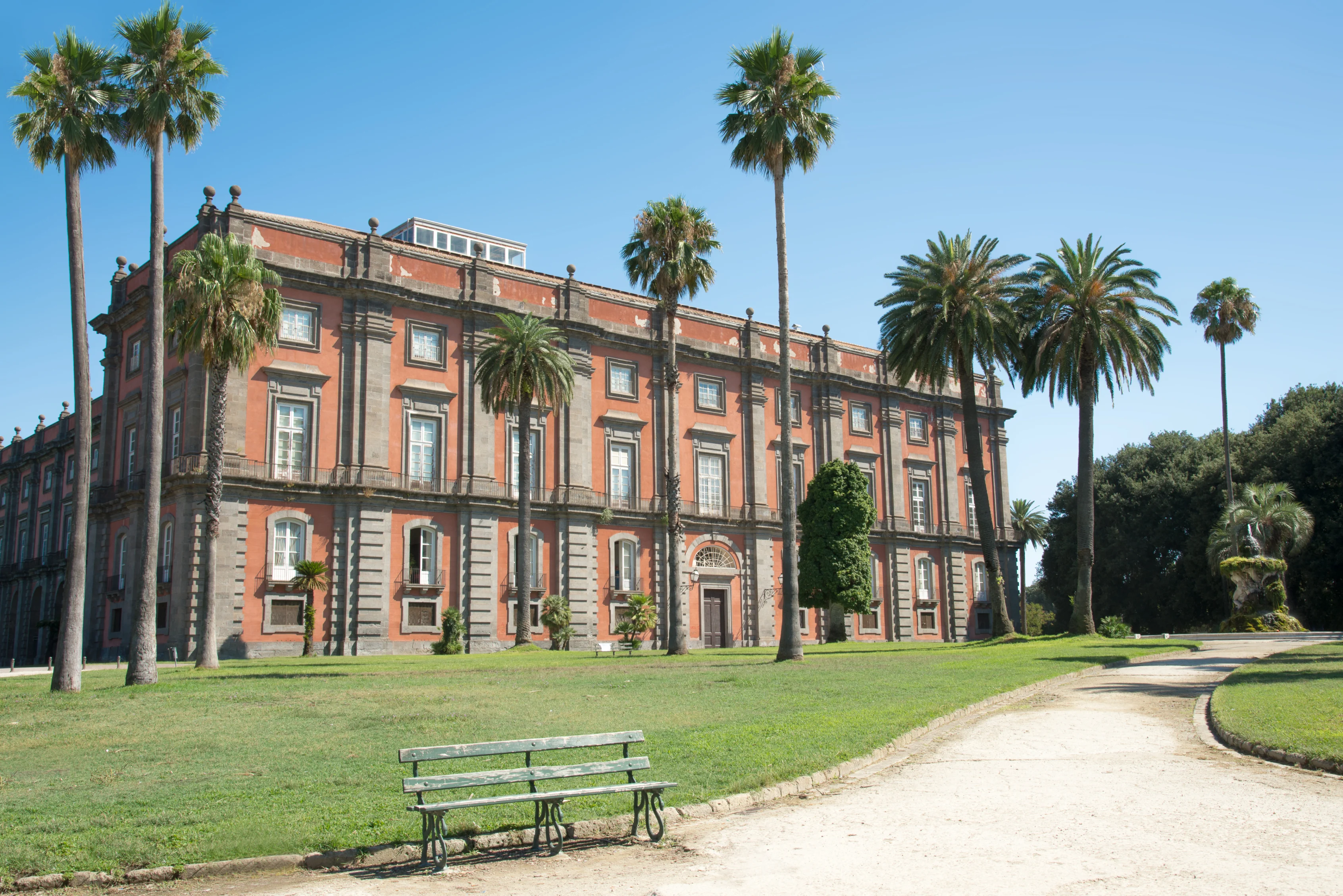 The Museum of Capodimonte in Naples Italy