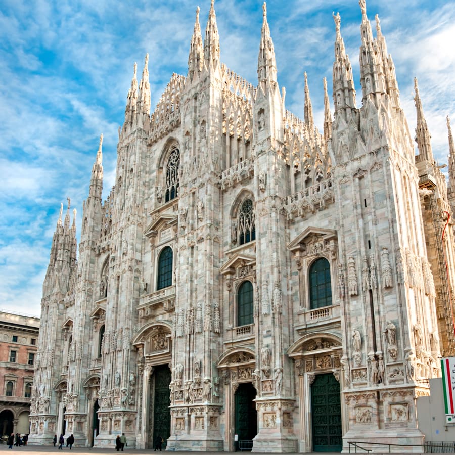 Arrive Milan