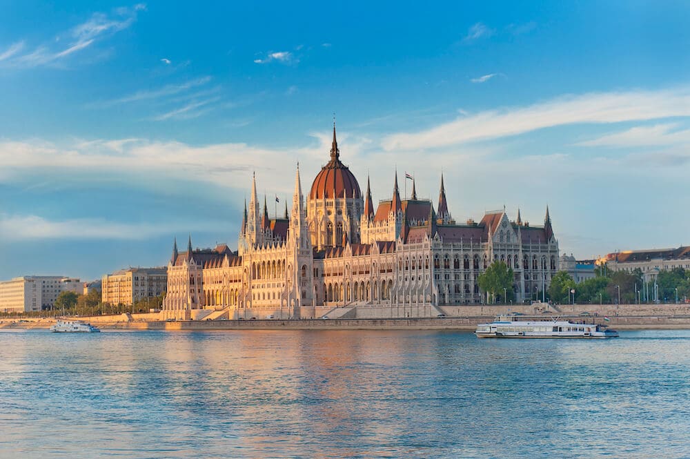 Hungarian Parliament & Nearby