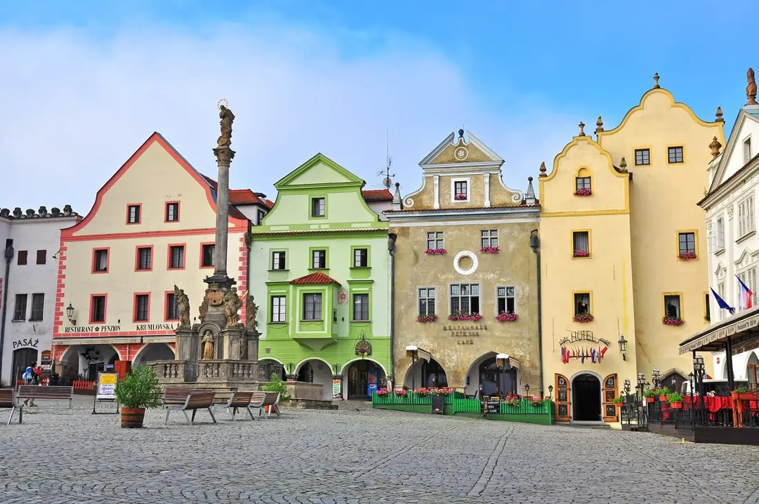 Český Krumlov Town Square