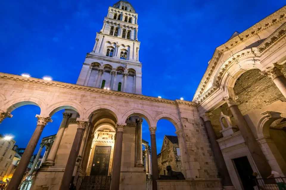 Split church in Diocletian's Palace