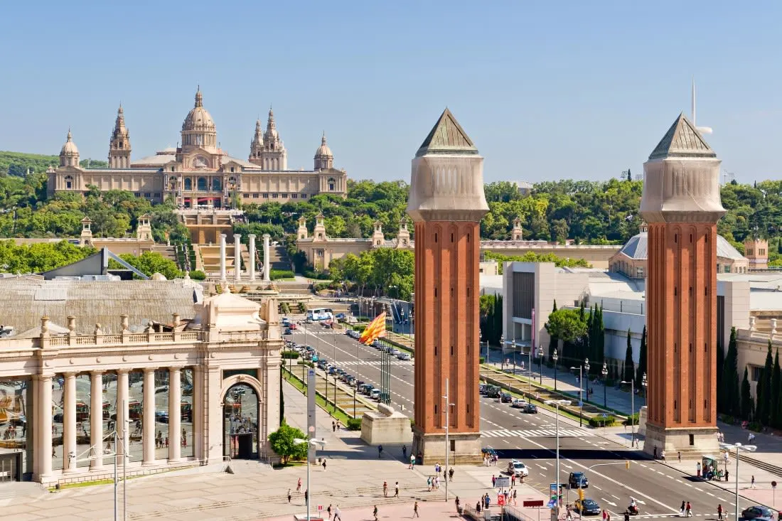 plaza d'espana aerial