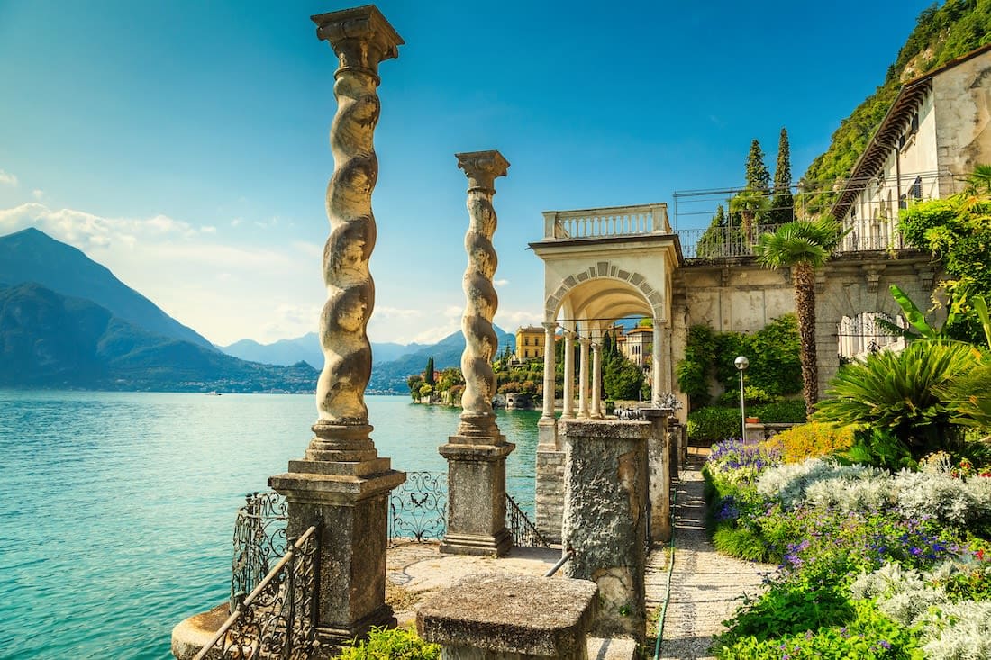 Lake Como in Italy