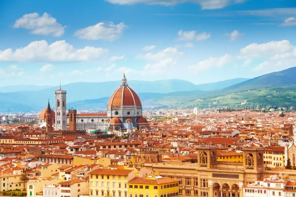 View of the Duomo in florence