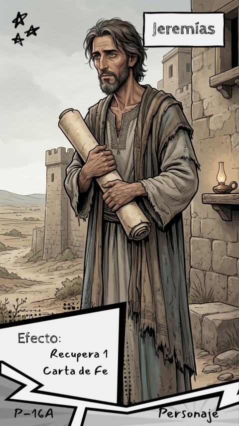 Carta de Personaje: Jeremías