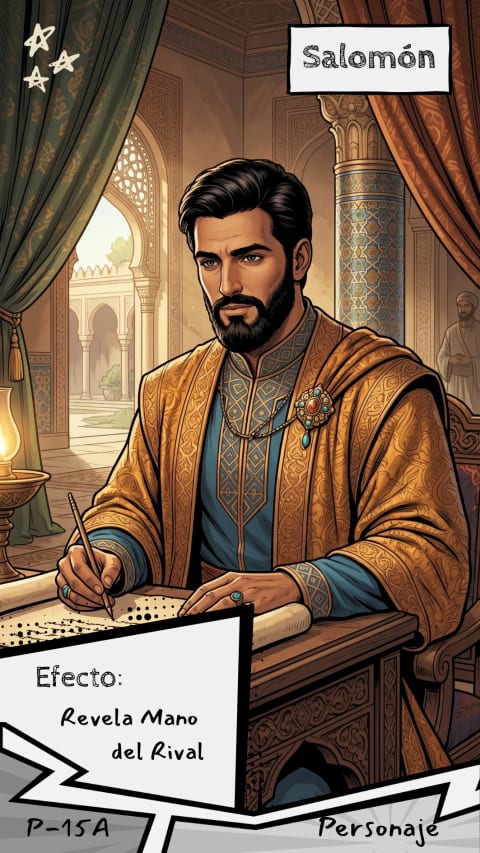 Carta de Personaje: Salomón