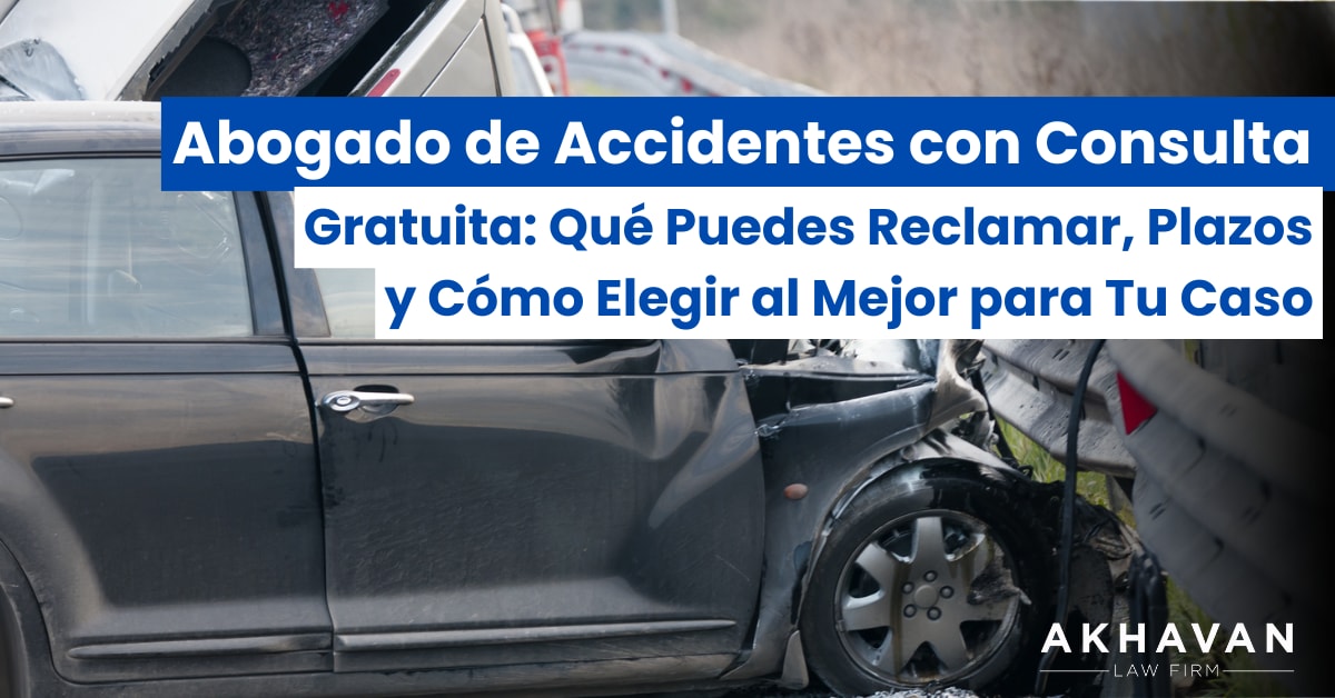 Abogado de accidentes con consulta gratuita