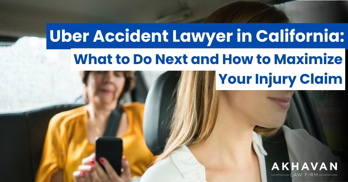 uber accident lawyer california