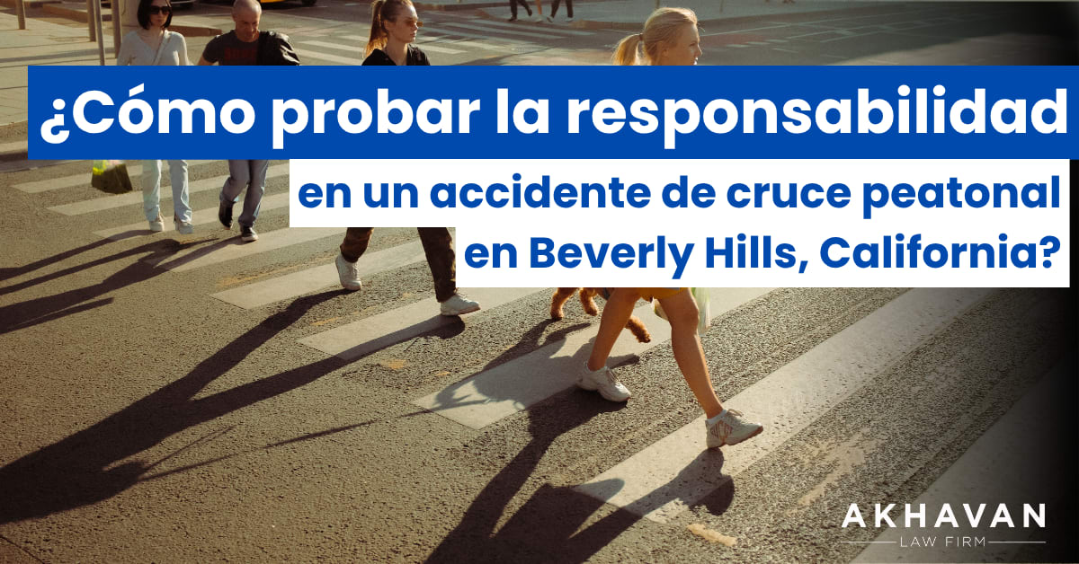 Abogado De Cruce Peatonal Beverly Hills