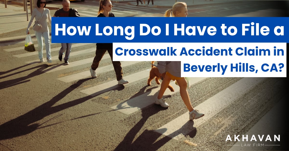 Crosswalk Accident Lawyer Beverly Hills