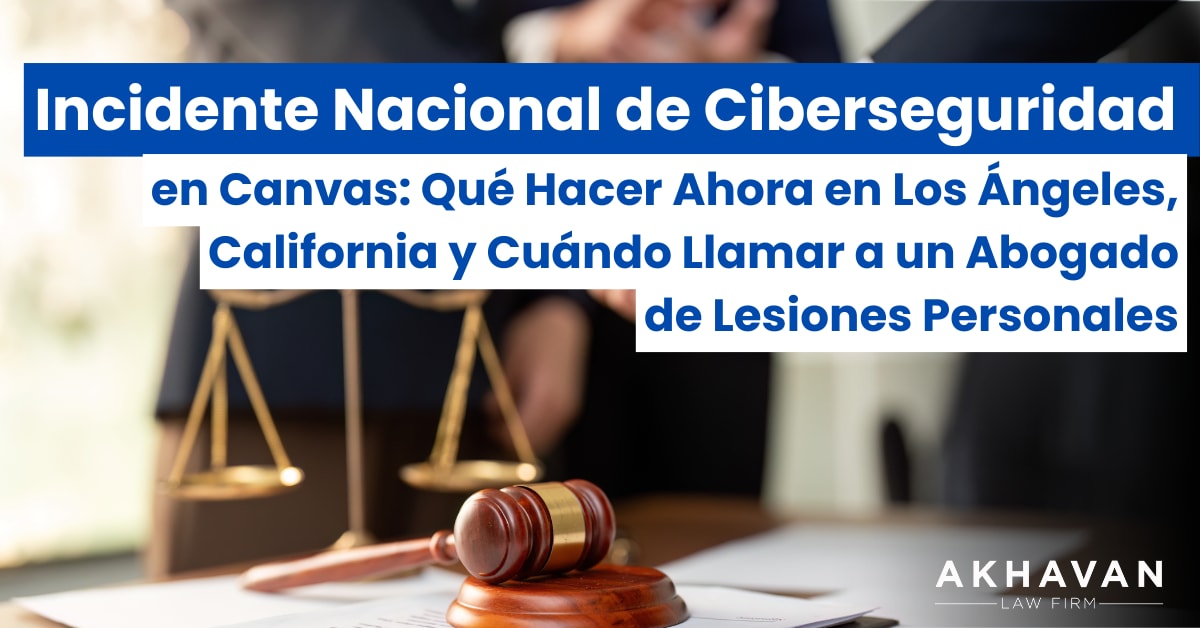 Cuándo Llamar a un Abogado de Lesiones Personales
