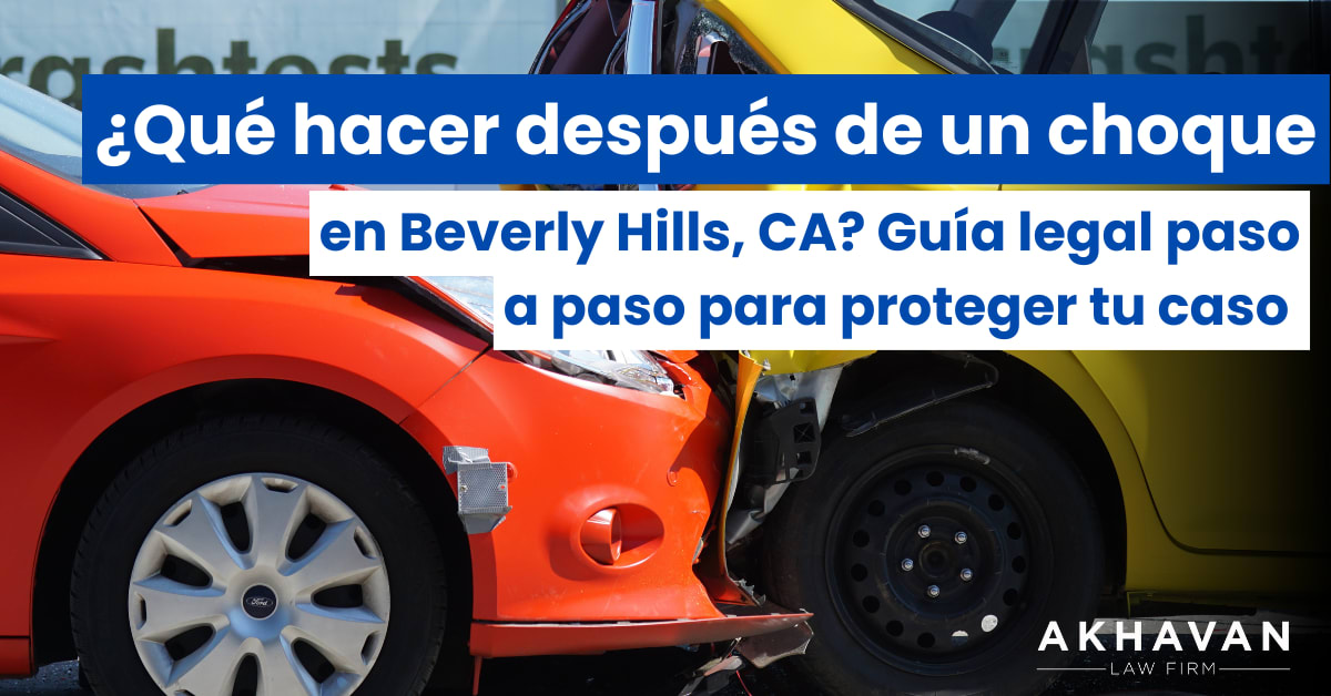 Abogado De Choques Beverly Hills CA